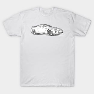 GTR Wireframe T-Shirt